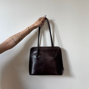 Chocolate Brown Shoulder Bag